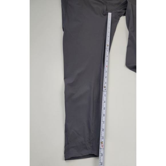 Halara High Waisted 7/8 Ankle Leggings Size XL Gray Side Pockets - Picture 6 of 7